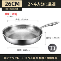26cm フタなし