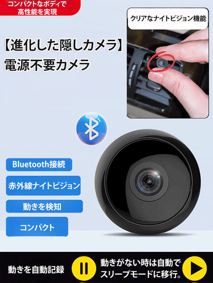UltraVision™ フルHD 4K ミニ防犯カメラ
