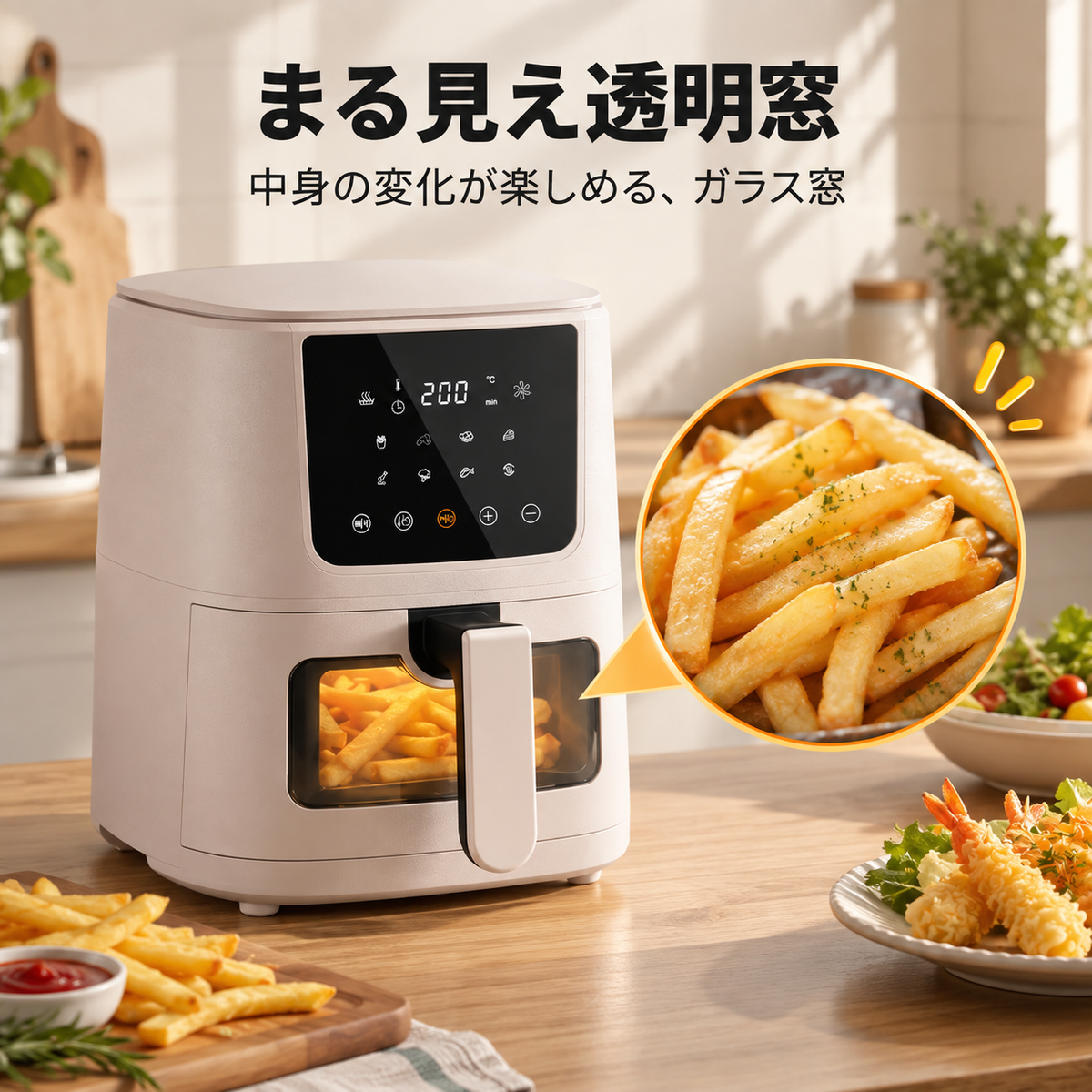 人気No.1｜Nagomi™ ノンフライヤー 4.5L｜本日セール最終日！