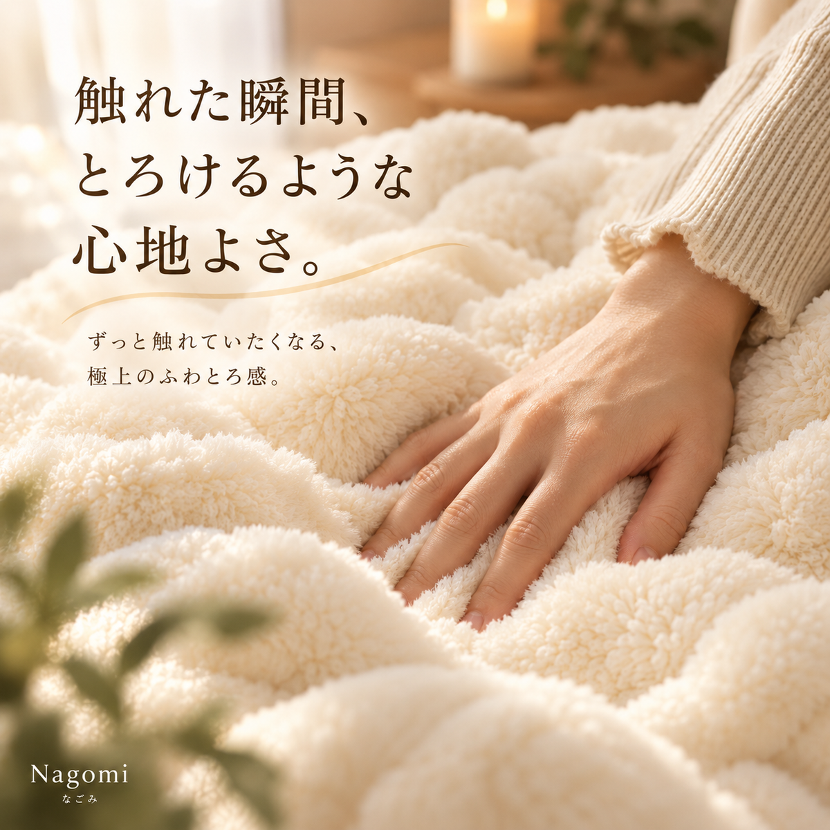 Nagomi™ 極上ふわとろぬくもりブランケット