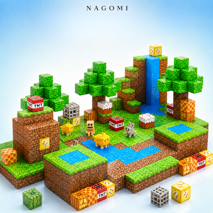 NAGOMI™ カチッと簡単。遊びながら“考える力”が育つ知育磁石ブロック