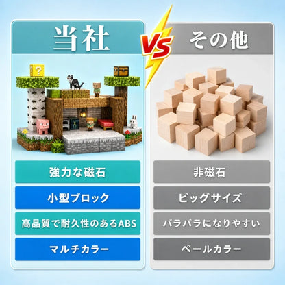 NAGOMI™ カチッと簡単。遊びながら“考える力”が育つ知育磁石ブロック