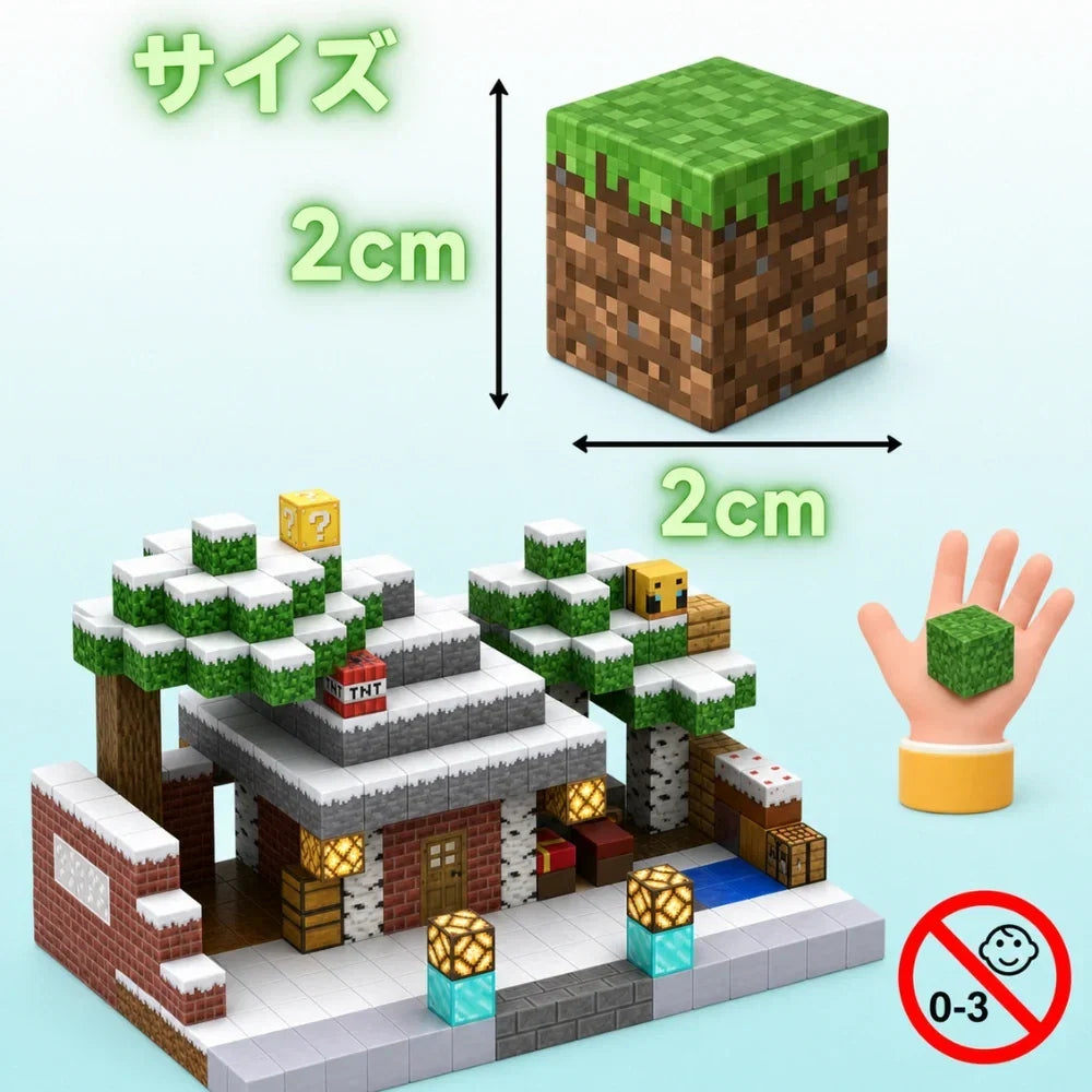 NAGOMI™ カチッと簡単。遊びながら“考える力”が育つ知育磁石ブロック