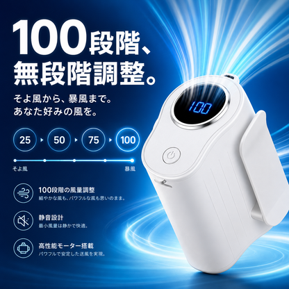 涼装™ 5WAYウェアファン Pro