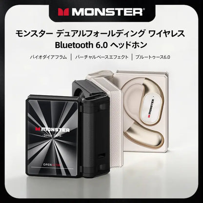 【SNS人気No.1】MONSTER Bluetoothワイヤレスイヤホン｜高音質・最大145時間再生
